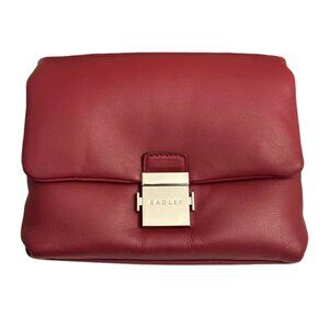 Radley Bond Court Small Flapover Crossbody-Cranberry